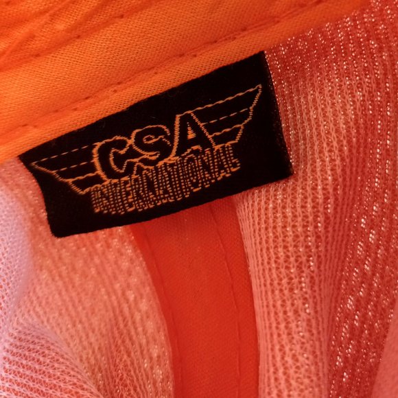 A&W Rootbeer Embroidered Hats EUC Set Of 2 Orange Black - Picture 4 of 12